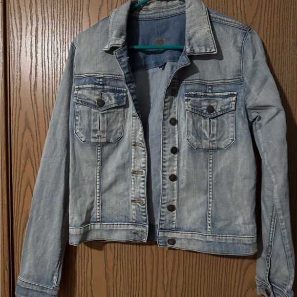 Kut from the Kloth Jackets & Blazers - Women's Light Blue Denim Jacket